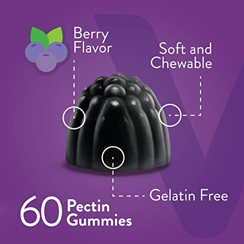 Sambucus Black Elderberry Gummies 3 in 1 Immune Booster Plus Zi...