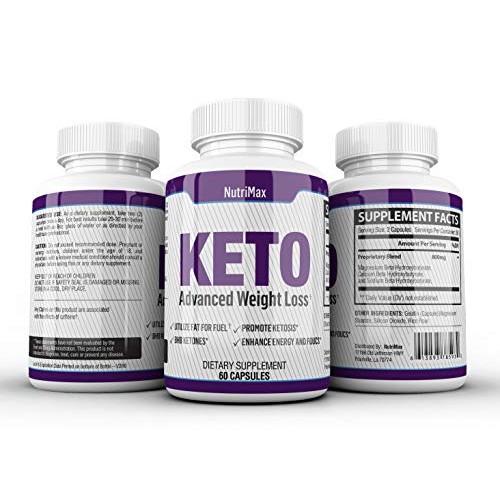 VitiMax Keto Pills - Weight Loss Fat Burner Supplement for Men an...