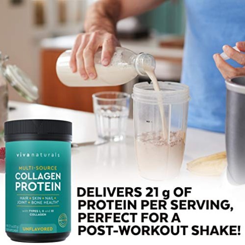 Multi Collagen Protein Powder 23.7 oz - Unflavored Collagen Pow...