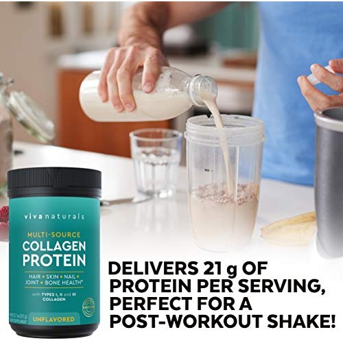 Multi Collagen Protein Powder 23.7 oz - Unflavored Collagen Pow...