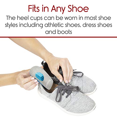 Envelop Gel Heel Cups - Heel Cushion for Women, Men, Bone Spur, P...