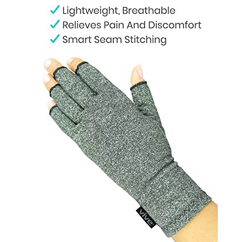 Vive Arthritis Gloves - Compression Gloves for Rheumatoid & Osteo...
