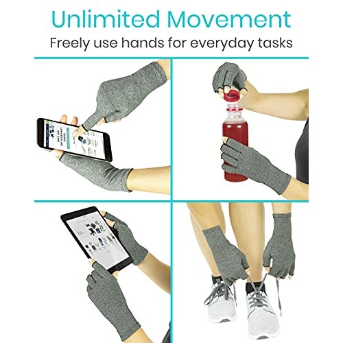 Vive Arthritis Gloves - Compression Gloves for Rheumatoid & Osteo...
