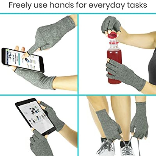 Vive Arthritis Gloves - Compression Gloves for Rheumatoid & Osteo...
