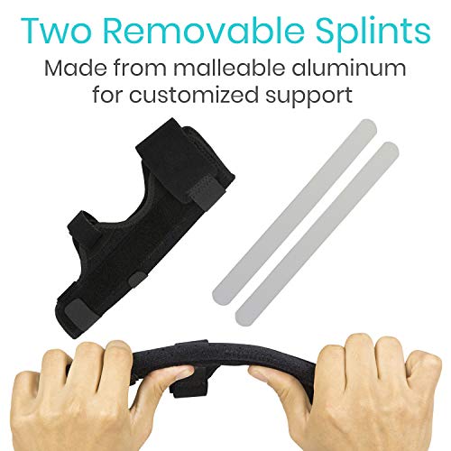 Vive Boxer Finger Splint - Supports Pinky, Ring, Middle Metacarpa...