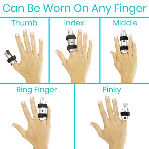 Vive Finger Splints - Mallet Brace For Trigger, Middle, Pinky, Ri...