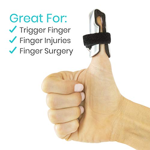 Vive Finger Splints - Mallet Brace For Trigger, Middle, Pinky, Ri...