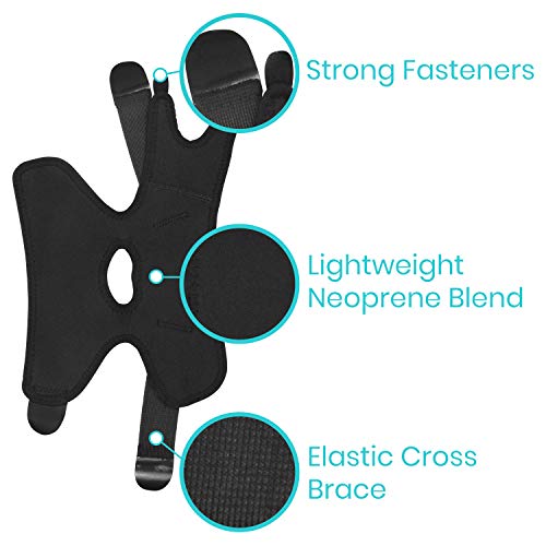 Vive Foot Ankle Wrap - Right and Left Foot Support Sleeve Brace f...
