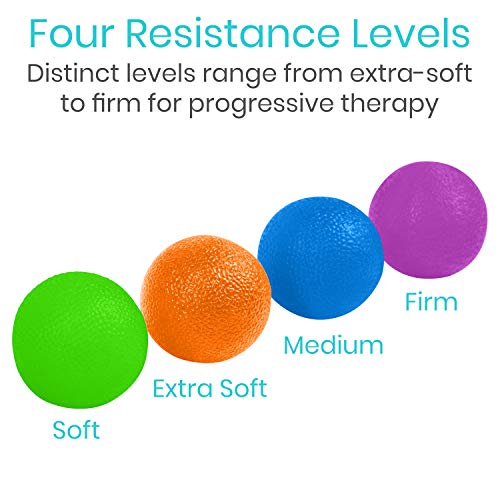Vive Hand Exercise Balls - Grip Strengthening Physical, Occupatio...