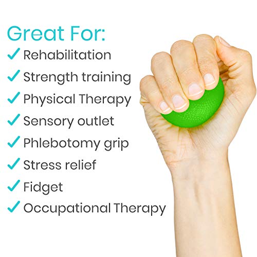 Vive Hand Exercise Balls - Grip Strengthening Physical, Occupatio...