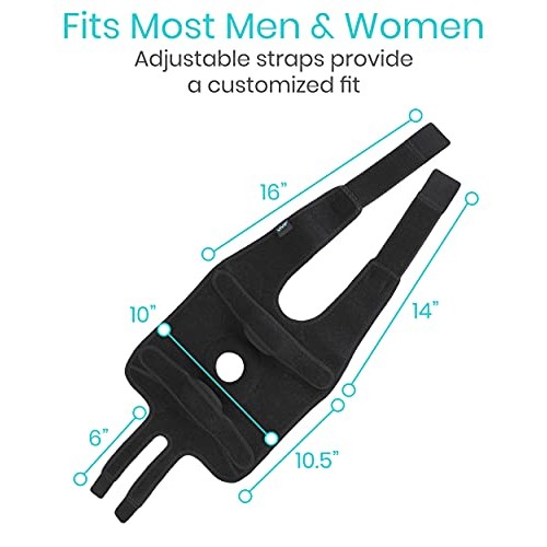 Vive Hinged Knee Brace - Open Patella Support Wrap for Women, Men...