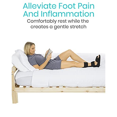 Vive Plantar Fasciitis Night Splint Plus Trigger Point Spike Ball...