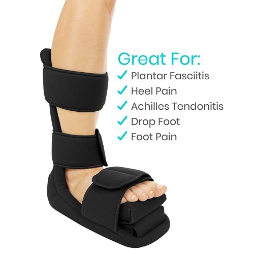 Vive Plantar Fasciitis Night Splint Plus Trigger Point Spike Ball...