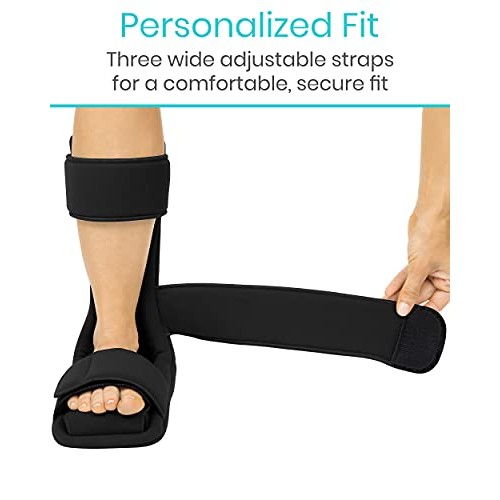 Vive Plantar Fasciitis Night Splint Plus Trigger Point Spike Ball...