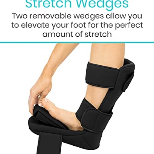 Vive Plantar Fasciitis Night Splint Plus Trigger Point Spike Ball...