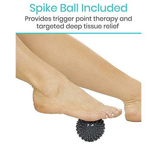 Vive Plantar Fasciitis Night Splint Plus Trigger Point Spike Ball...