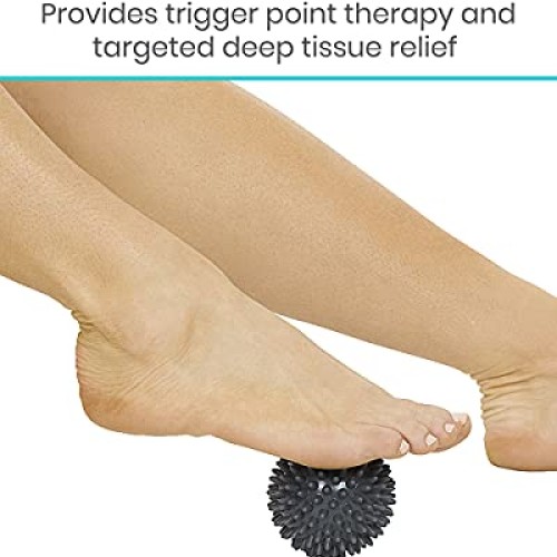 Vive Plantar Fasciitis Night Splint Plus Trigger Point Spike Ball...