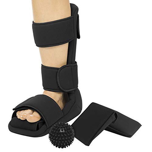 Vive Plantar Fasciitis Night Splint Plus Trigger Point Spike Ball...