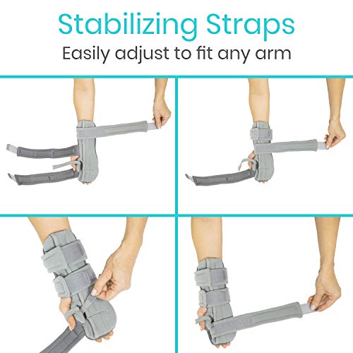 Vive Resting Hand Splint Right - Night Immobilizer Wrist Finger...