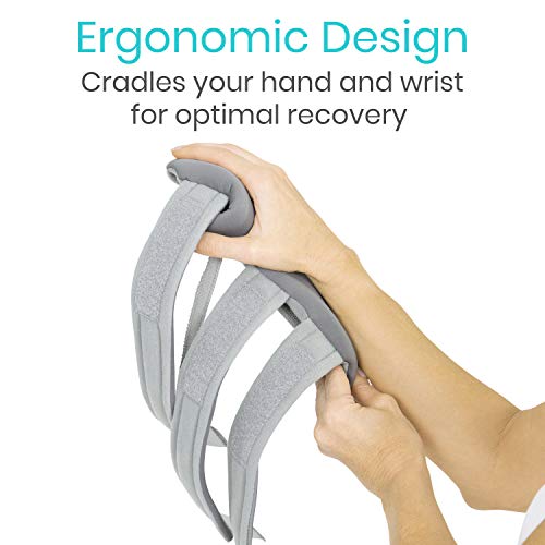 Vive Resting Hand Splint Right - Night Immobilizer Wrist Finger...