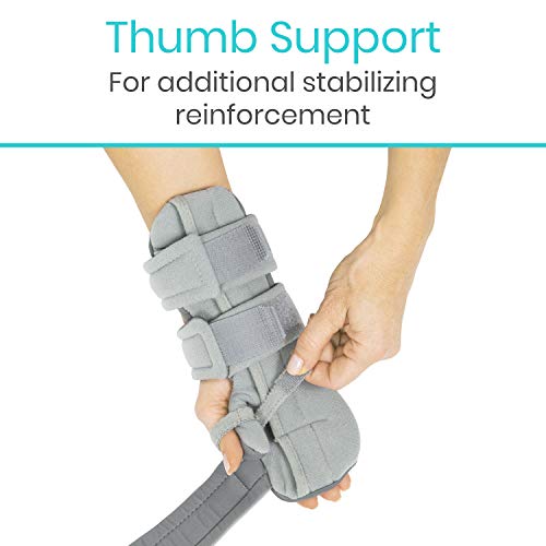 Vive Resting Hand Splint Right - Night Immobilizer Wrist Finger...