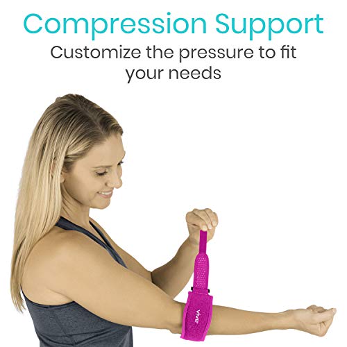 Vive Tennis Elbow Brace Pair - Rheumatoid Arthritis Strap For B...