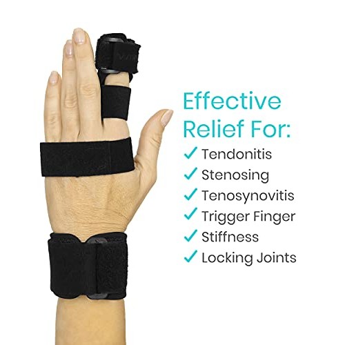 Vive Trigger Finger Splint - Full Hand and Wrist Brace Support - ...