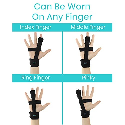 Vive Trigger Finger Splint - Full Hand and Wrist Brace Support - ...