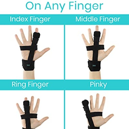 Vive Trigger Finger Splint - Full Hand and Wrist Brace Support - ...