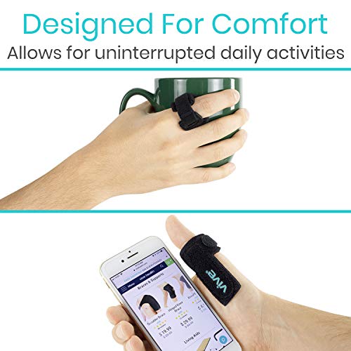 Vive Trigger Finger Splint - Support Brace for Middle, Ring, Inde...