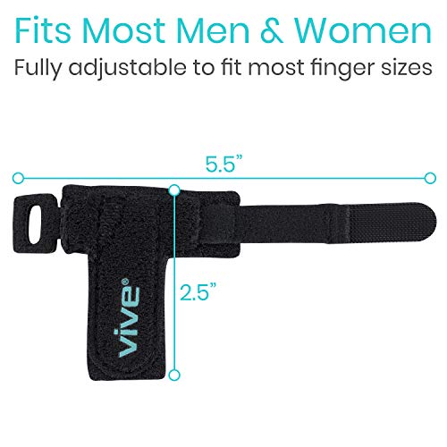 Vive Trigger Finger Splint - Support Brace for Middle, Ring, Inde...