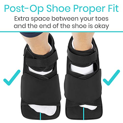 Vive Wedge Post-Op Shoe - Offloading Boot for Heel or Ankle Pain ...