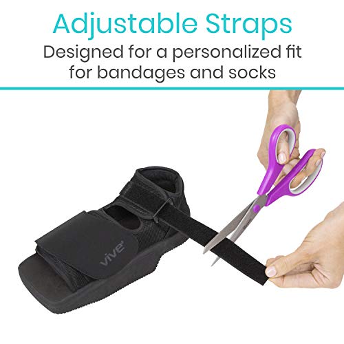Vive Wedge Post-Op Shoe - Offloading Boot for Heel or Ankle Pain ...