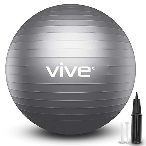 Vive Yoga Ball - Balance Desk Chair for Fitness, Exercise, Birthi...