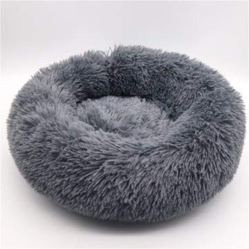 Vivi Bear Cat Bed Dog Bed Round pet nest Extra Soft Comfortable C...