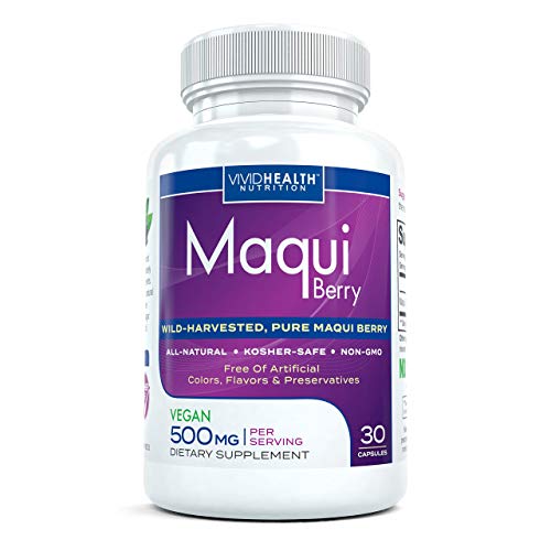 Pure Maqui Berry 3 Bottles Extract Capsules | Pharmacist Recomm...