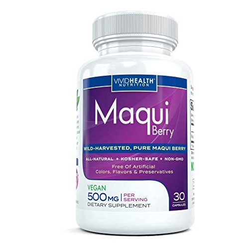 Pure Maqui Berry Extract Capsules | Pharmacist Recommended Formul...
