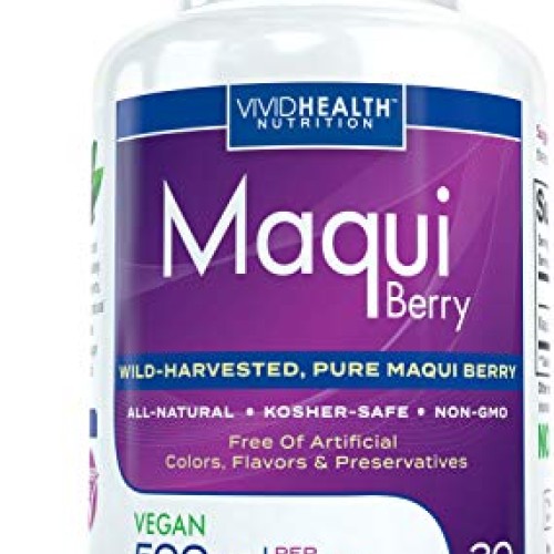 Pure Maqui Berry Extract Capsules | Pharmacist Recommended Formul...