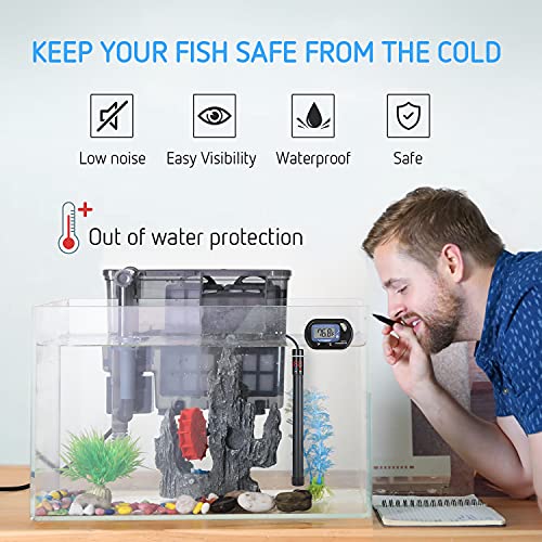 VIVOSUN 500W Aquarium Heater Submersible Titanium Fish Tank Heate...