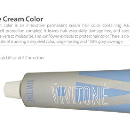 Vivitone Permanent Cream Hair Color 3 oz 7NN Double Natural Blonde