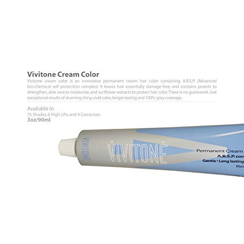 Vivitone Permanent Cream Hair Color 3 oz 7NN Double Natural Blonde