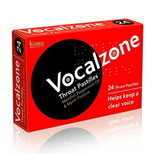 Vocalzone Throat 24 Pieces Pack of 3