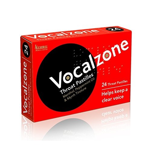 Vocalzone Throat 24 Pieces Pack of 3