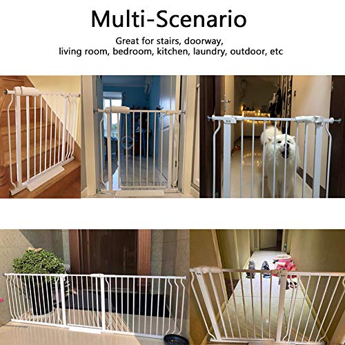 Vothco Extra Wide Baby Gate 67 Inch to 71.5 Inch Wide Pressure Ch...