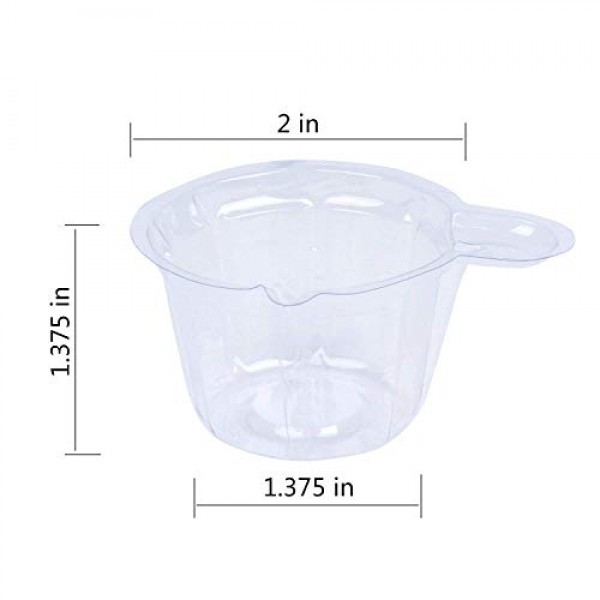 150 Pack 40ml Urine Cups Plastic Disposable Easy to Collect Urine...