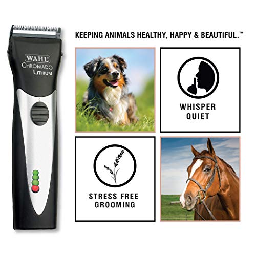 Wahl Professional Animal Chromado Lithium Pet, Dog, Cat, & Horse ...