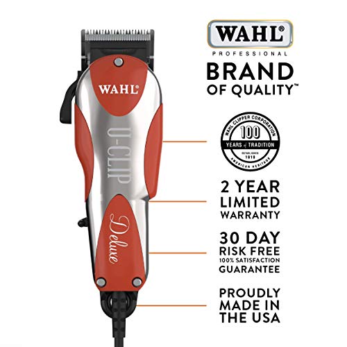 Wahl Professional Animal Deluxe U-Clip Pet, Dog, & Cat Clipper & ...