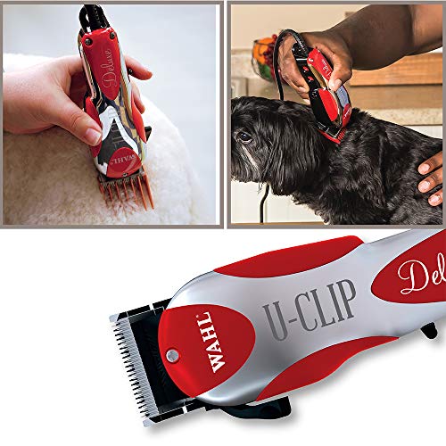 Wahl Professional Animal Deluxe U-Clip Pet, Dog, & Cat Clipper & ...
