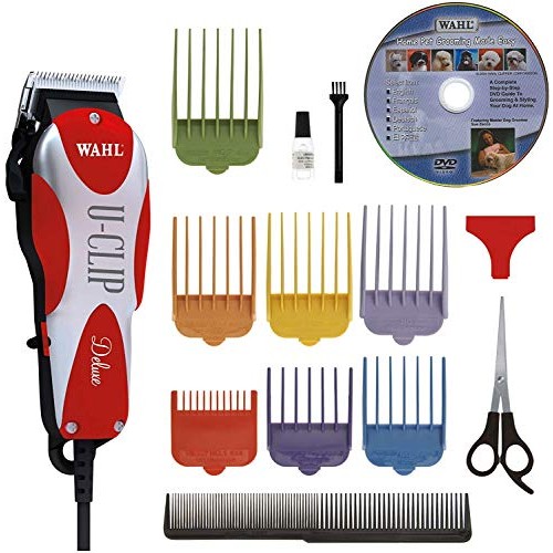 Wahl Professional Animal Deluxe U-Clip Pet, Dog, & Cat Clipper & ...
