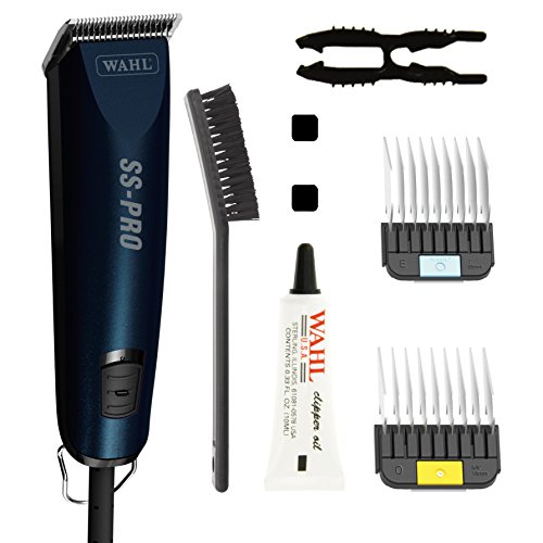 Wahl Professional Animal SS Pro Pet and Dog Clipper Kit #9777,Blue